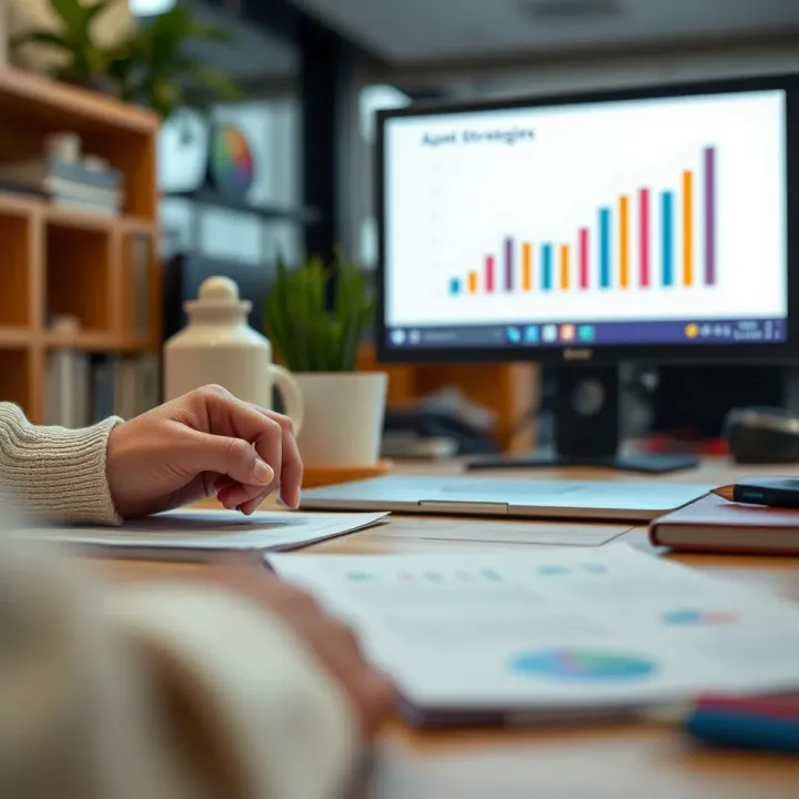 Illustration of digital marketing tools and strategies used by Quotex affiliates
