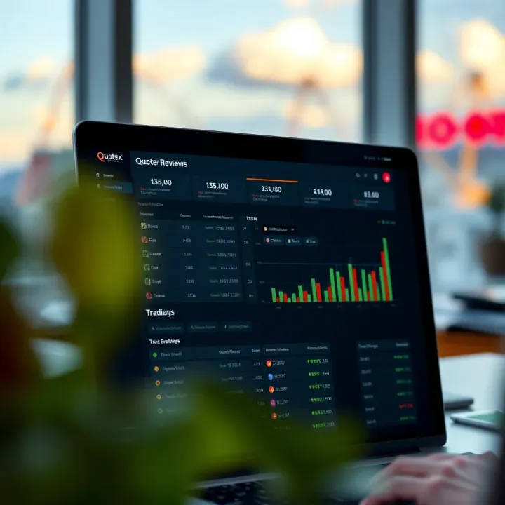 User Reviews and Trust Metrics for Quotex Investment Platform User feedback and ratings overview for online trading platform with trust indicators