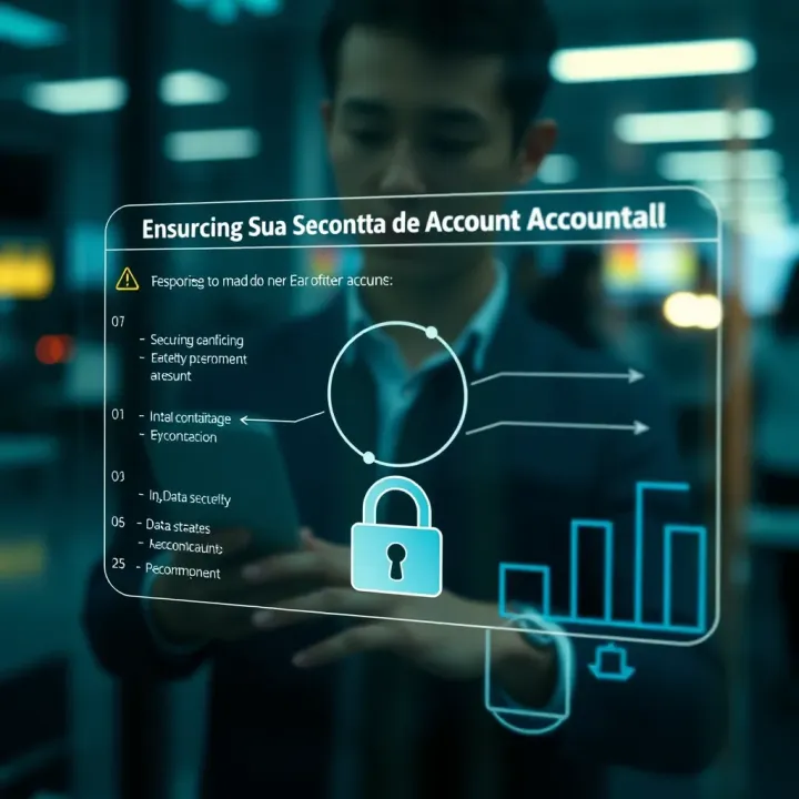 Graphic illustrating secure data handling and alternatives before removing IQ Option account
