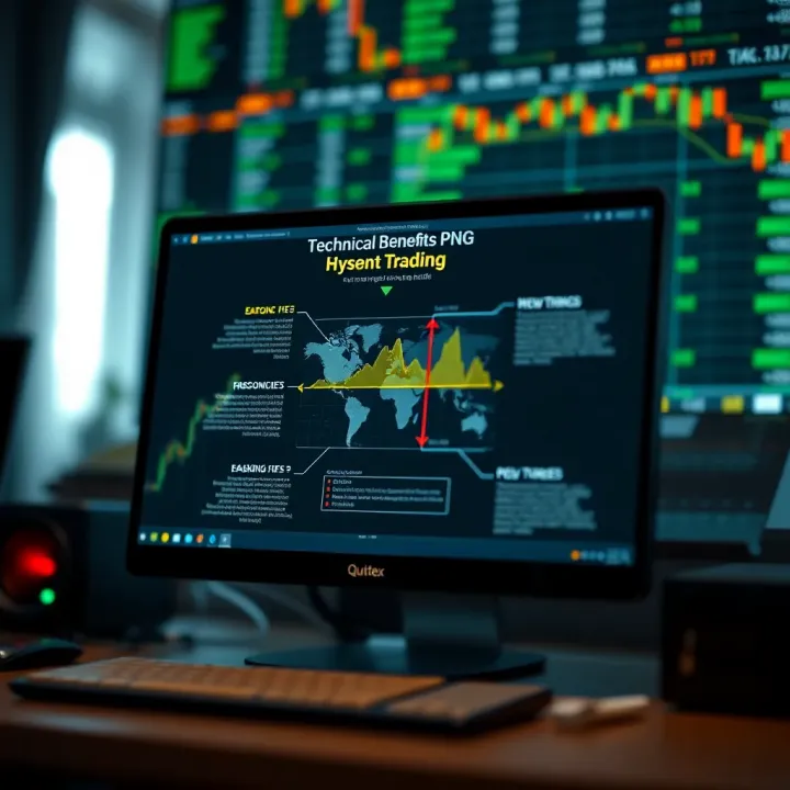 Technical Benefits of PNG Files in Digital Trading Content Diagram showing technical features and benefits of PNG files used in digital trading content